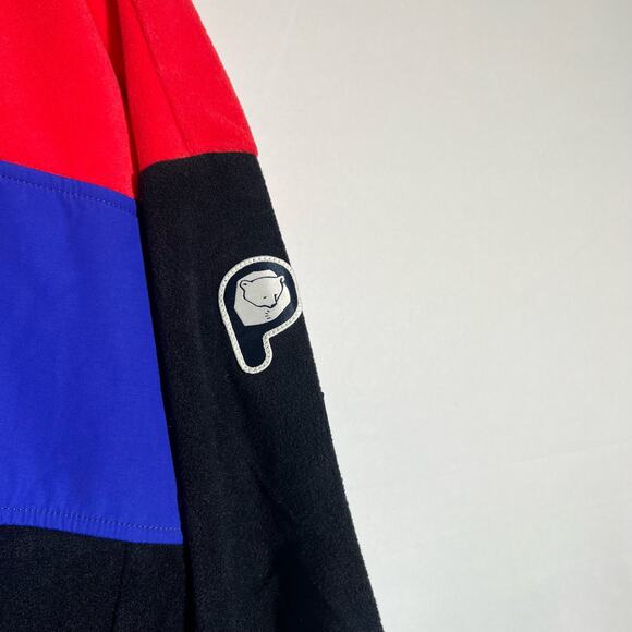 Penfield Men's Size L Raspberry Sharma Fleece Jacket $130 NWT Colorblock - Picture 5 of 8